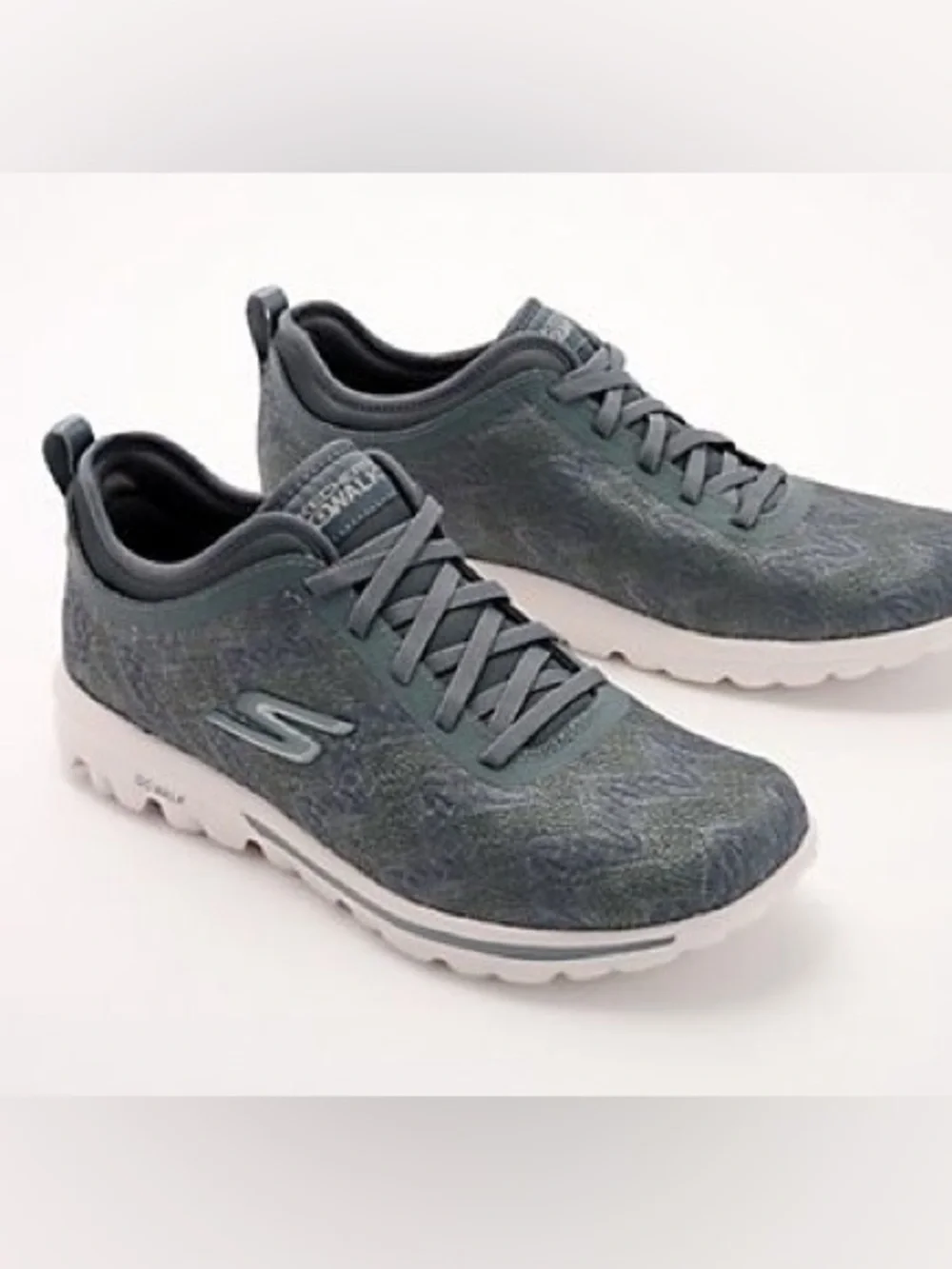 Skechers GOWalk Vegan Washable Travel Lace Sneakers-Cyprus